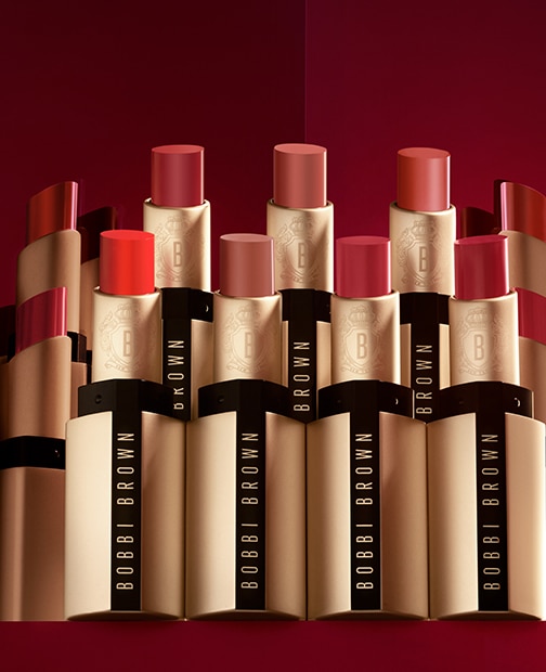 Visual close up of lipstick products 